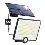 Luce Solare LED Esterno Lampada Solare da Esterno con Sensore di Movimento