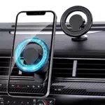 LUCMO Supporto Magnetico Porta Cellulare da Auto Magnetico per Ventilazione con Potenti Magneti
