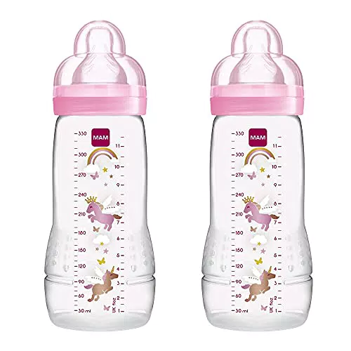 MAM Easy Active Baby Bottle with Fast Flow MAM Teats Size 3