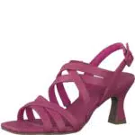 Marco Tozzi Sandalo con Tacco, Rosa, 37