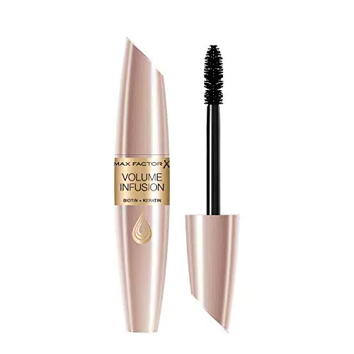 Max Factor Mascara Volumizzante Volume Infusion, Formula Arricchita con Biotina e Keratina