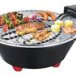 Melchioni Family, BBQ1 Barbeque Elettrico da Tavolo 1250W - Nero
