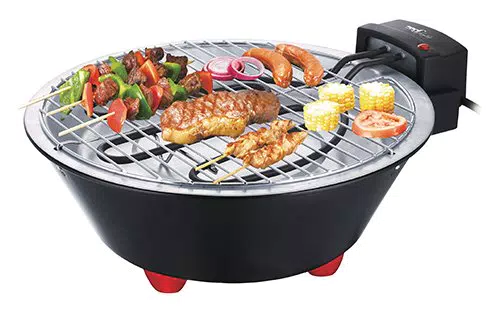Melchioni Family, BBQ1 Barbeque Elettrico da Tavolo 1250W - Nero