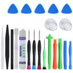Mengonee 21 in 1 telefono mobile di apertura Riparazione Tool Set Phone Kit Smontare Cacciavite per iPhone Samsung Series