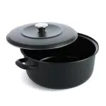 Merten & Storck Forno olandese in ferro Enmelled con coperchio