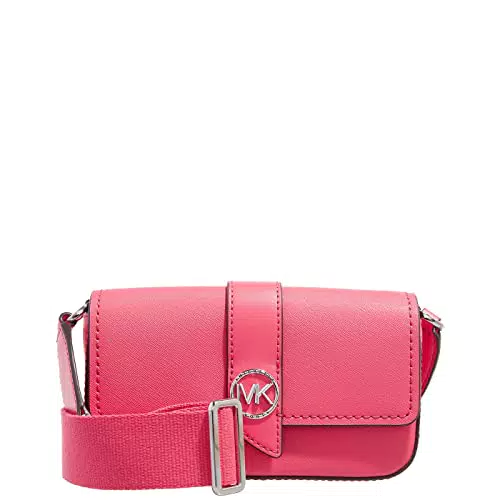 Michael Kors Greenwich XS EW XBODY, Borsa Donna, Geranium