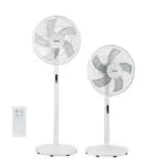 Midea FS40-18BR Ventilatore a Piantana, 3 in 1 Ventilatore Silenzioso 38 dB con Display LED