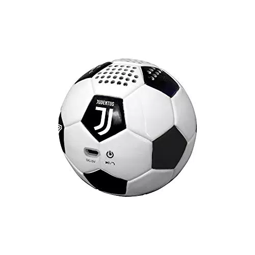 Mini-Cassa Acustica Ufficiale Juventus Bianco/Nero