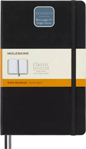 Moleskine Classic Notebook Expanded, Taccuino a Righe