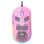 Mouse da Gioco Leggero Favo RGB, 6 Pulsanti Programmabili