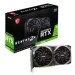 MSI GeForce RTX 3050 VENTUS 2X 8G OC Scheda video gaming - 8GB GDDR6X