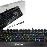 MSI Vigor GK20 IT Tastiera Gaming ergonomica con retroilluminazione RGB