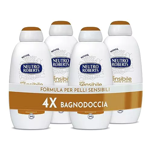 Neutro Roberts Bagnoschiuma Corpo Sensibile con Avena e Cocco