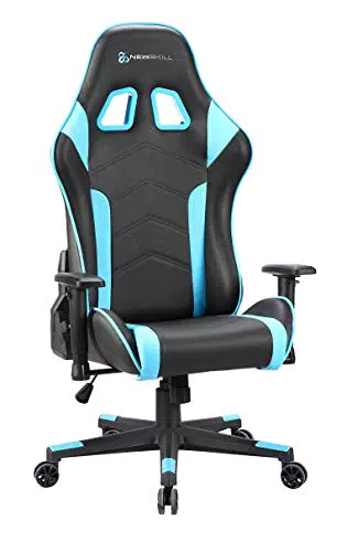 Newskill Kitsune - Sedia da gioco professionale, Blu