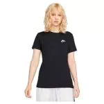 Nike Sportswear Club T-Shirt, Black/White