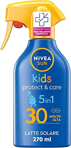 NIVEA SUN Maxi Crema Solare Spray Solare Kids Protect & Care FP 30 270 ml