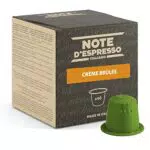 Note D'Espresso, Crème Brulee, Capsule Compatibili Soltanto con sistema NESPRESSO*