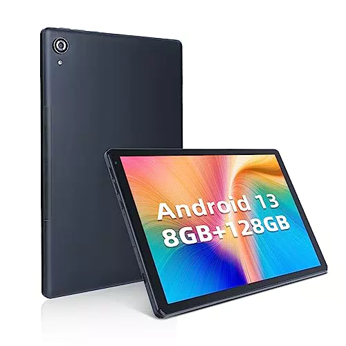 Okaysea Tablet Android 13 tablet, 10 pollici, 8 GB RAM da 128 GB con processore octa-core