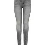 ONLY Onlblush Mid Ankle Skinny Fit Jeans, Grey Denim