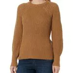 Only ONLNICOYA L/S Balloon Pullover NCA Knt, Toasted Coconut