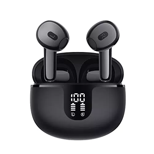 OOOUSE Cuffie senza fili Bluetooth, auricolari stereo ad alta fedeltà Bluetooth 5.3