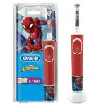 Oral-B Spazzolino Elettrico Bambini Marvel, Setole Morbide
