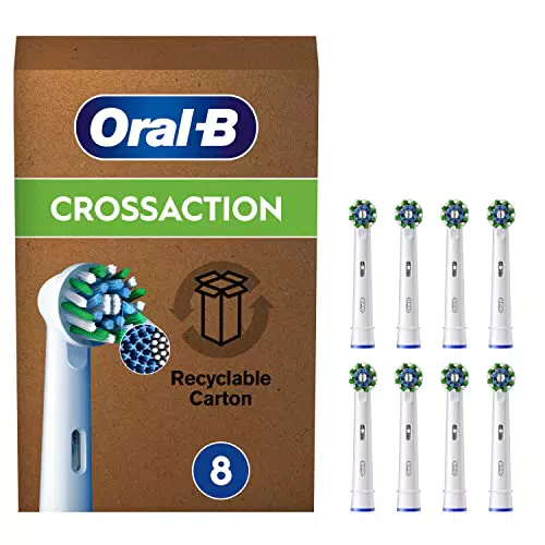 Oral-B Testine Di Ricambio Pro Cross Action, 8 Testine