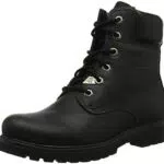 Panama Jack Panama 03, Stivali Combat Donna, Nero