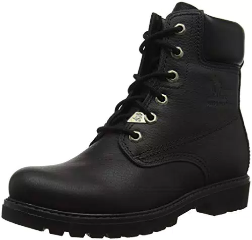 Panama Jack Panama 03, Stivali Combat Donna, Nero