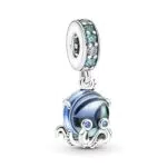 Pandora Charm colgante 791694C01 Lindo pulpo
