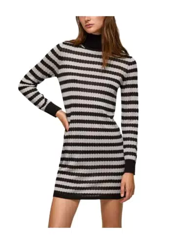 Pepe Jeans Bamba, Vestito Donna, Multicolore, XL