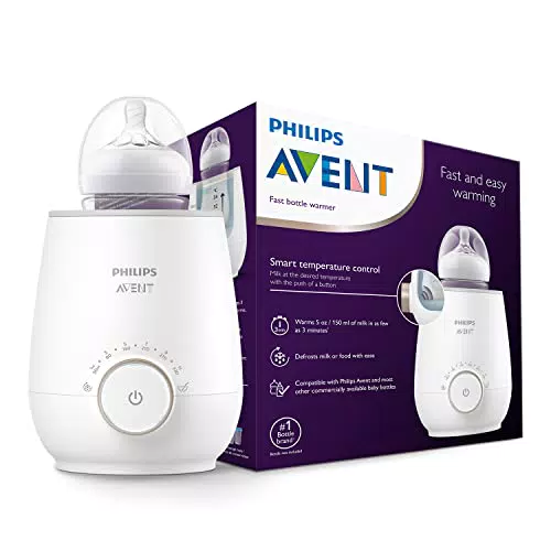 PHILIPS Avent Scf358/00 Scaldabiberon Per Un Riscaldamento Rapido E Uniforme Di Latte E Alimenti Per Bambini