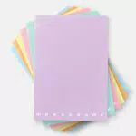 Pigna Monocromo Pastel 02298900C, Quaderno formato A4