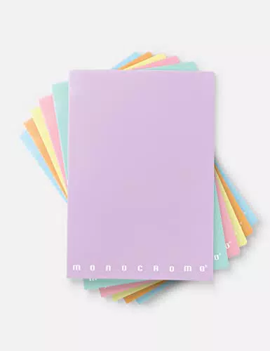 Pigna Monocromo Pastel 02298900C, Quaderno formato A4