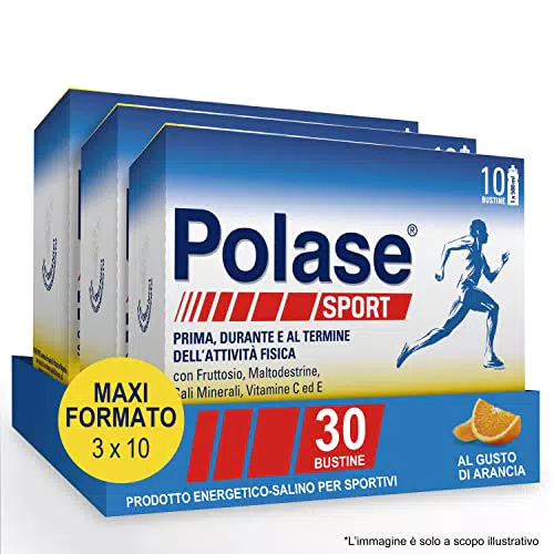 Polase Sport Magnesio e Potassio, Integratore Alimentare con Vitamina C