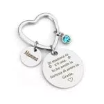 Portachiavi regalo mamma compleanno Portachiave idee regali mamma originale regalo mamma natale donna regalo per la mamma gioiello regalo festa della mamma grazie mamma