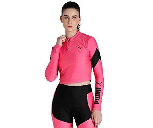 PUMA Fit Eversculpt 1/4 Zip Maglietta a Maniche Lunghe