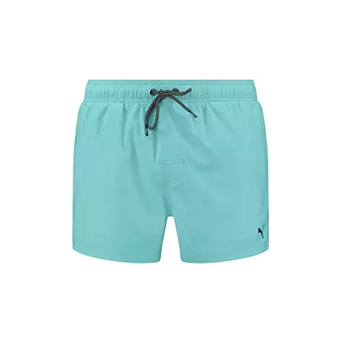 PUMA Pantaloncini da Bagno a Maniche Corte tavola, Mint Electric