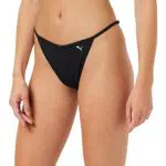 PUMA Tanga a a Costine Bikini Bottoms, Nero