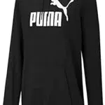 PUMHB|#Puma Ess Big Logo Hoodie TR, Felpa Uomo, Puma Black