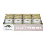 Purina Gourmet Diamant Cibo Umido per Gatti Adulti Fiocchi di Tonno Naturale in Salsa