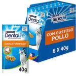 Purina Snack per Gatti Dentalife - 8 Confezioni da 40 g - Snack Gatto - Pulizia Denti Gatto