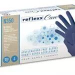 Reflexx N350/L Guanti Monouso in Nitrile senza Acceleranti