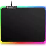 RuoCherg Tappetino Mouse Gaming RGB, 300 x 250 x 4 mm Gaming Mousepad