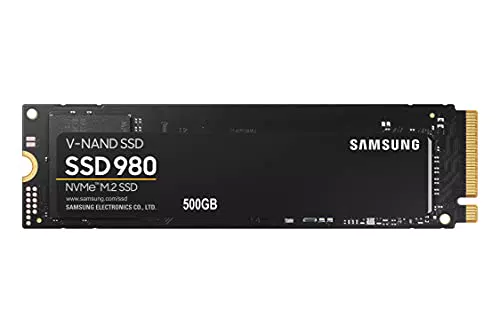 Samsung 980 500 GB PCIe 3.0 NVMe M.2 Internal Solid State Drive