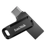 SanDisk 64GB Ultra Dual Drive Go USB Type-C Flash Drive with reversible USB Type-C and USB Type-A connectors