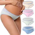 Mutandine Premaman Morbide e Traspiranti, 4 pezzi, S, multicolore