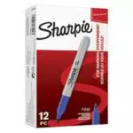 Sharpie Pennarelli Indelebili, Punta Fine, Scatola da 12