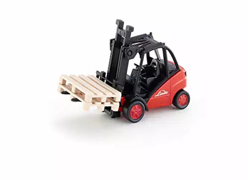siku 1722, Carrello elevatore a forche Linde, 1:50, Metallo e Plastica