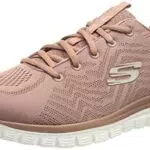 Skechers Graceful Get Connected, Sneaker Donna, Rosa, 41
